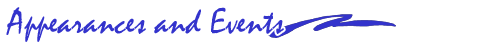 Appearances and Events